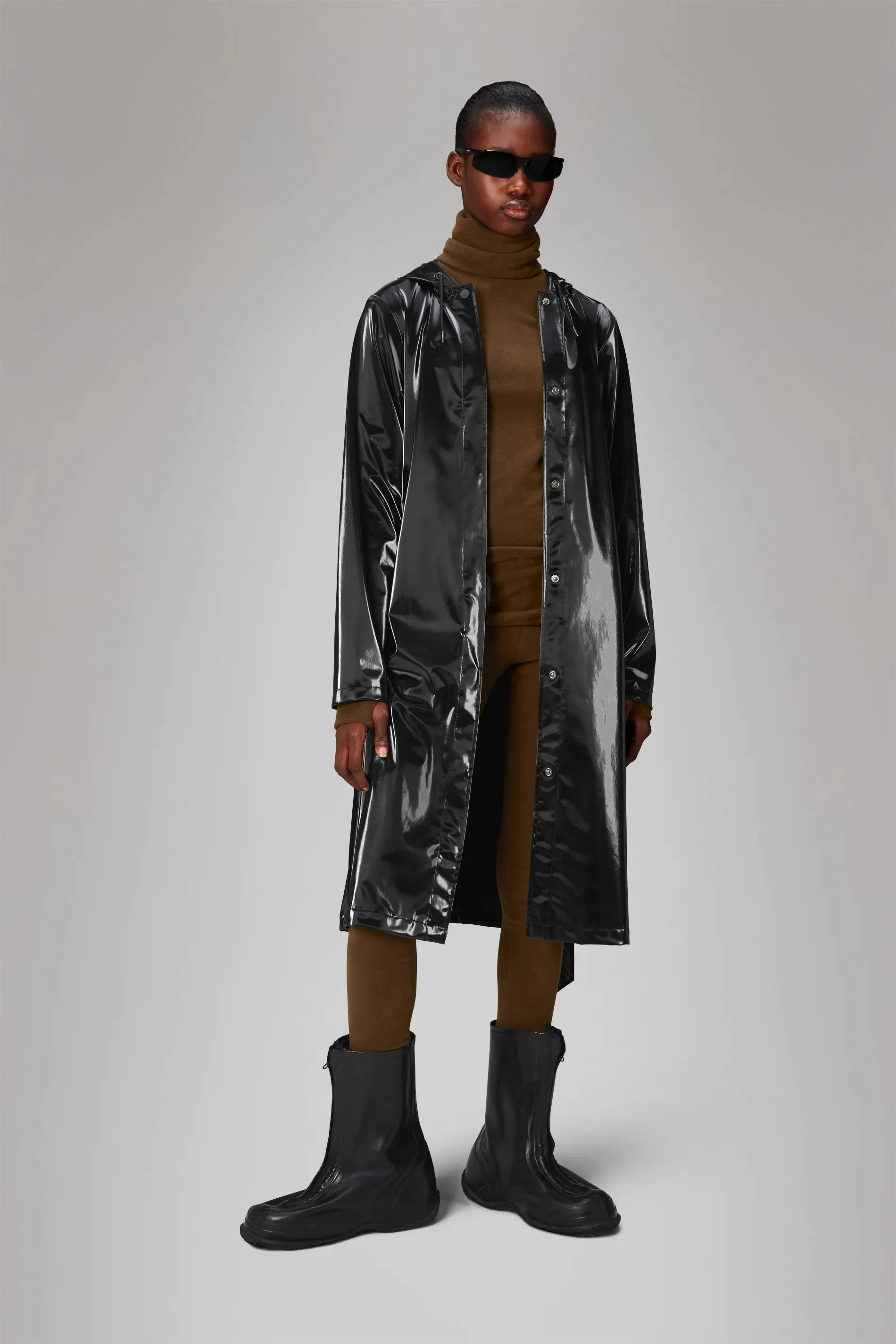 A-line Longer W Jacket - Night