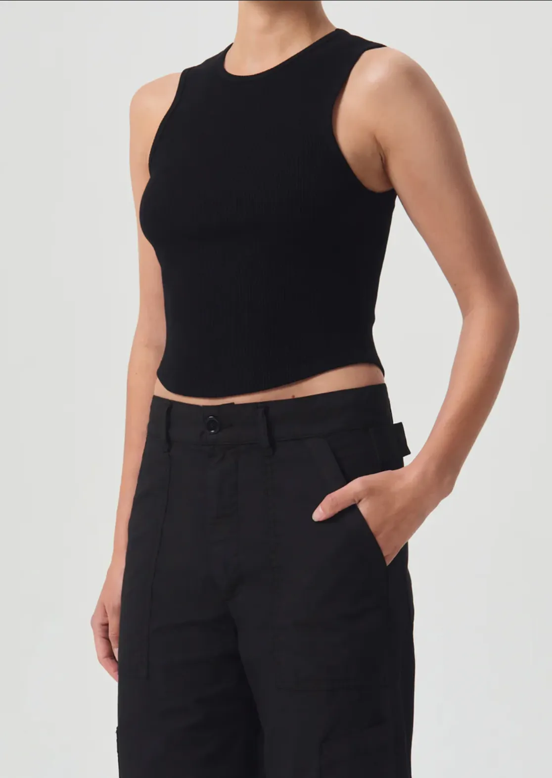 AGOLDE NOVA CROPPED TANK