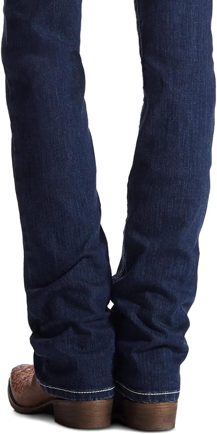 ARIAT R.E.A.L. Mid Rise Stretch Icon Stackable Straight Leg Jean