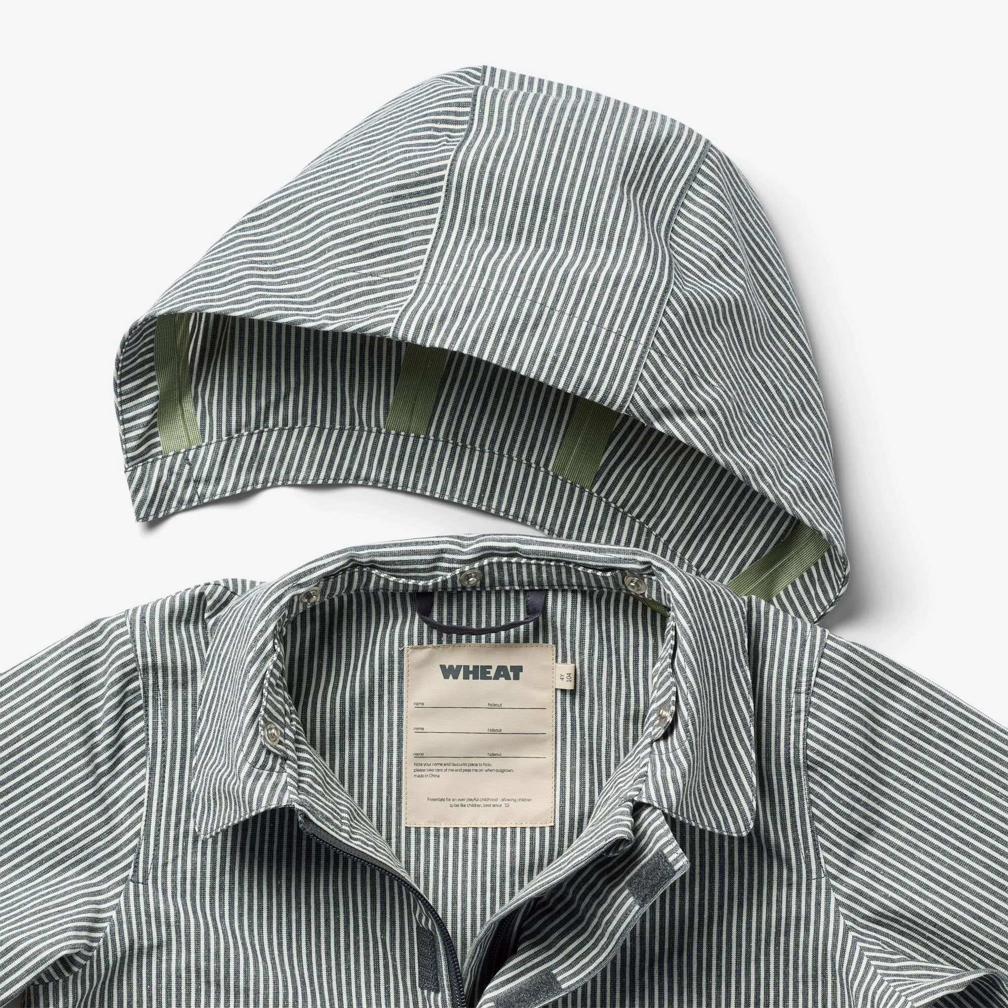 Coat Leif - navy stripe