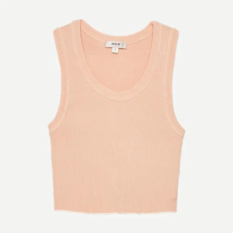 Cropped Poppy Tank - Sprinkle