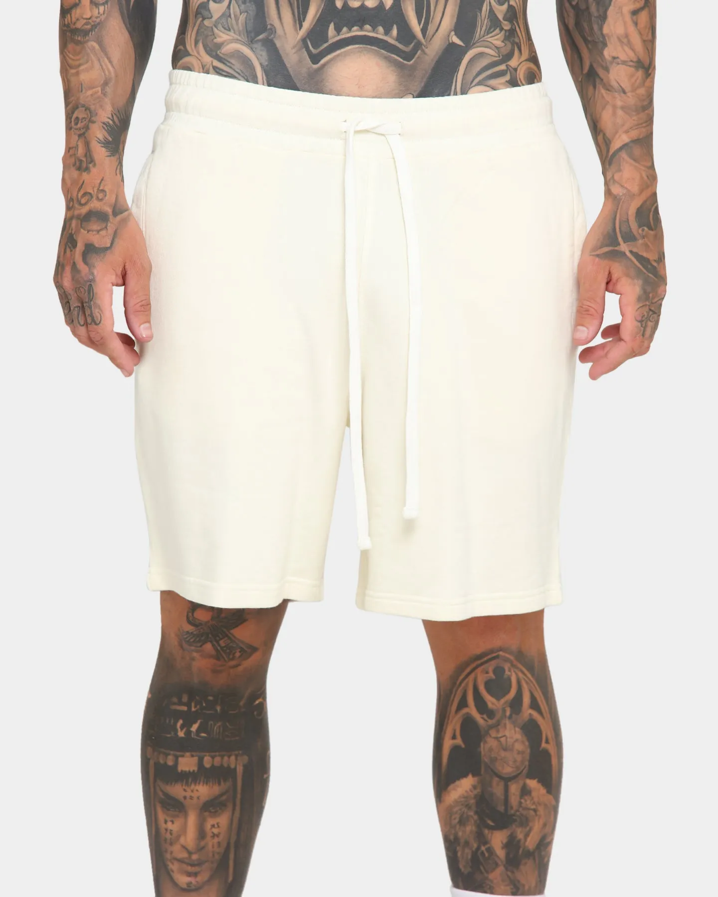 EN ES Cozy Premium Shorts Off White