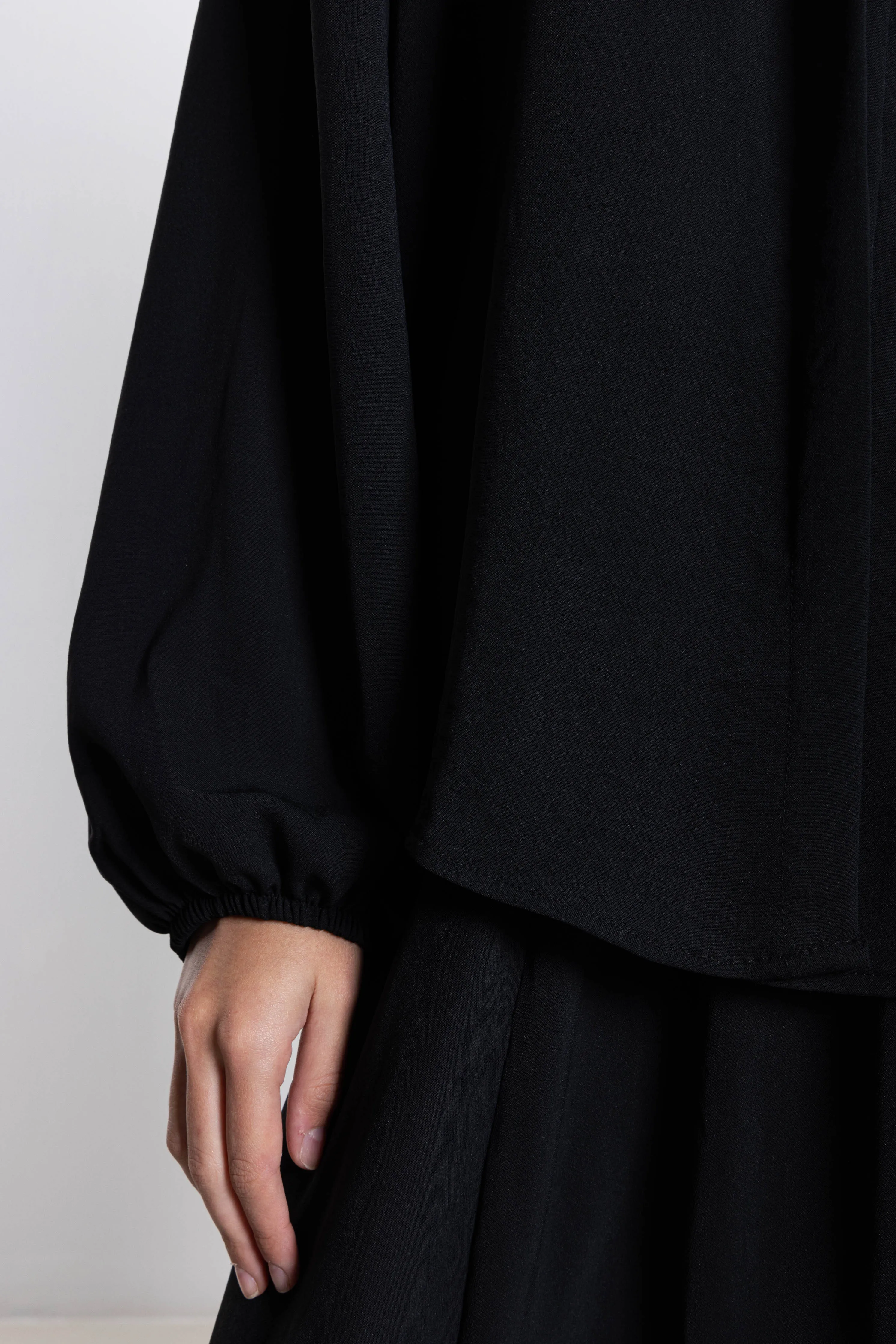 FLOWY SHIRT SET WITH SKIRT