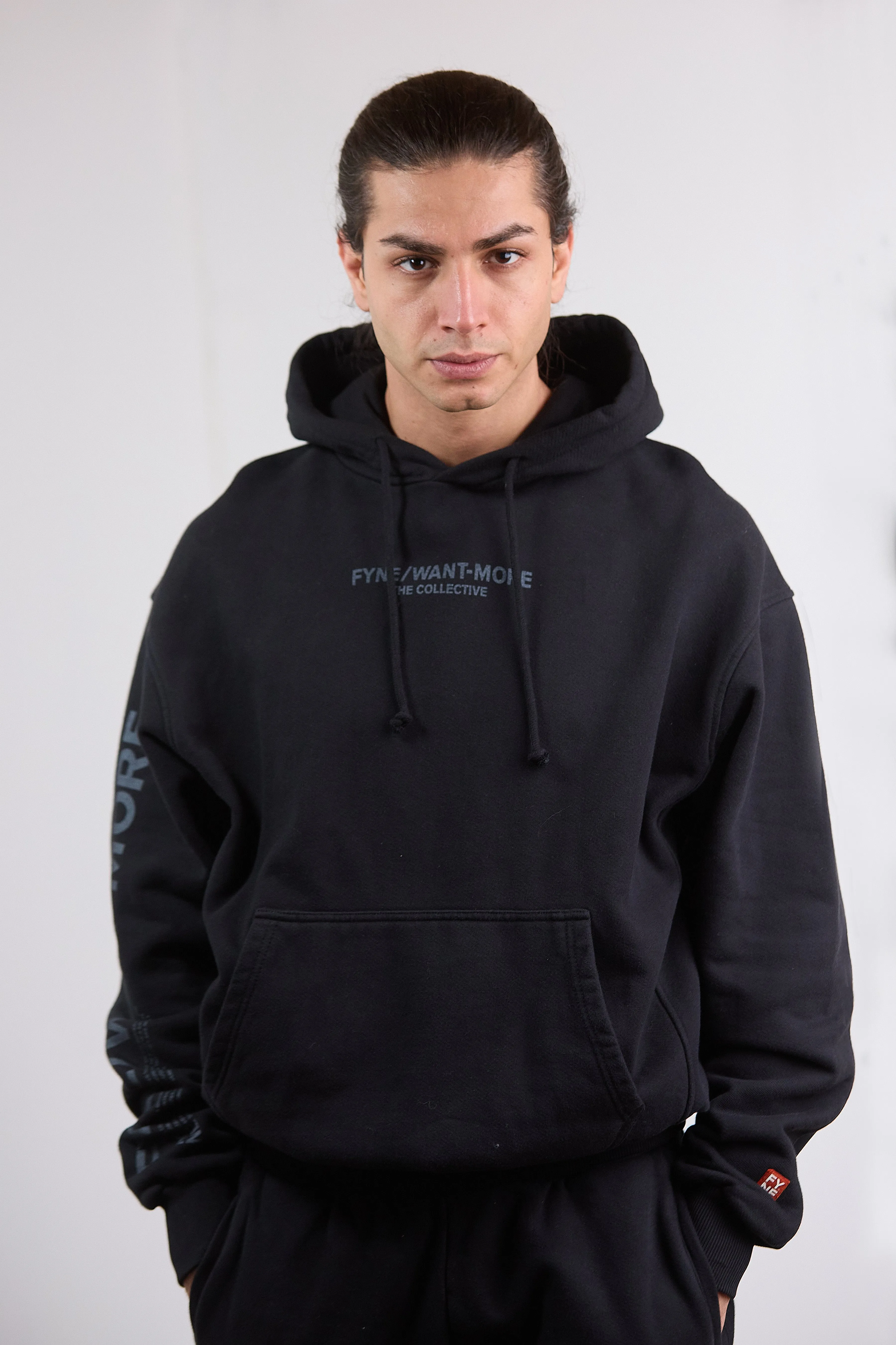 Fyne Unisex Want Five Hoodie Black