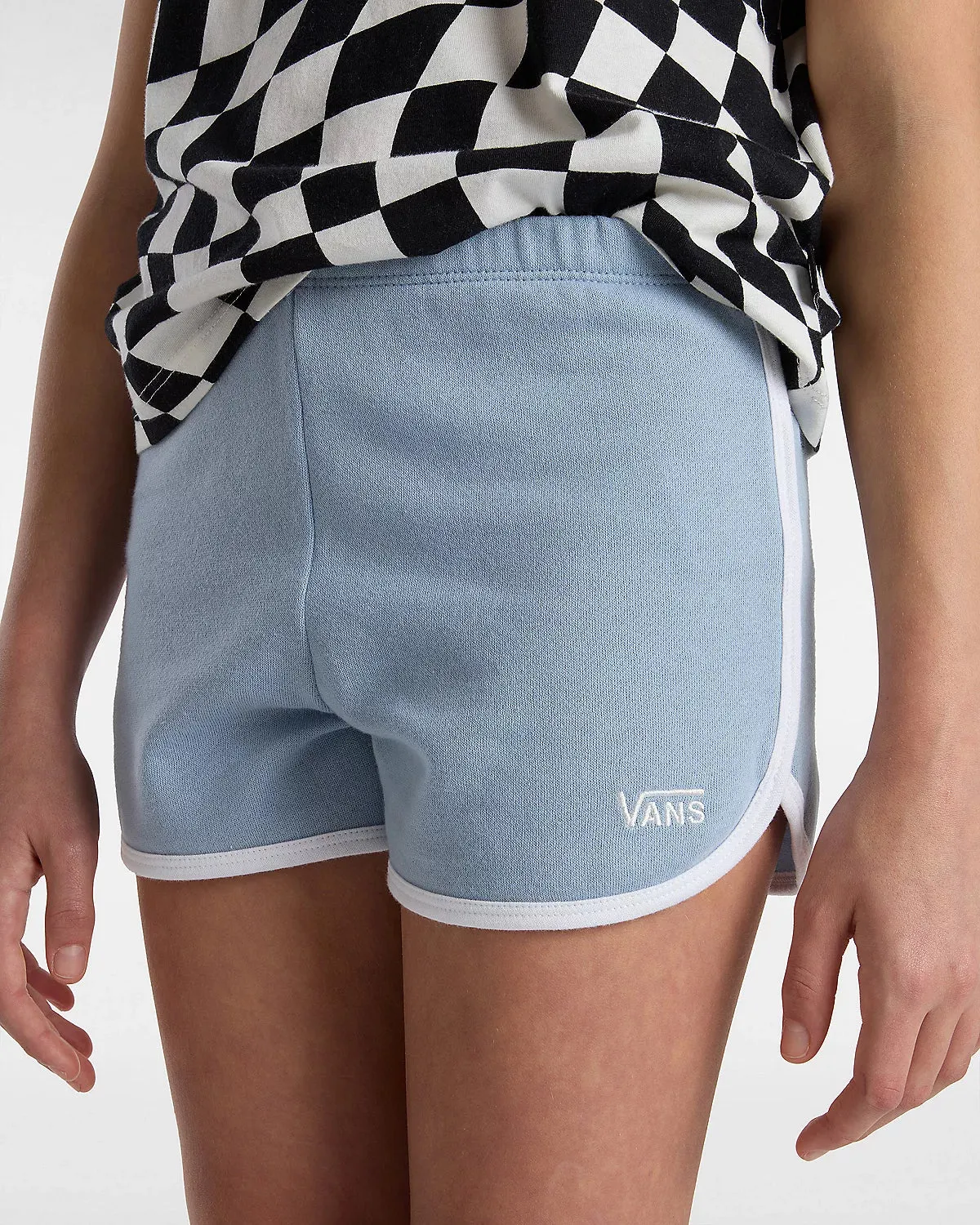 Girls SAS Jog Shorts in Dusty Blue