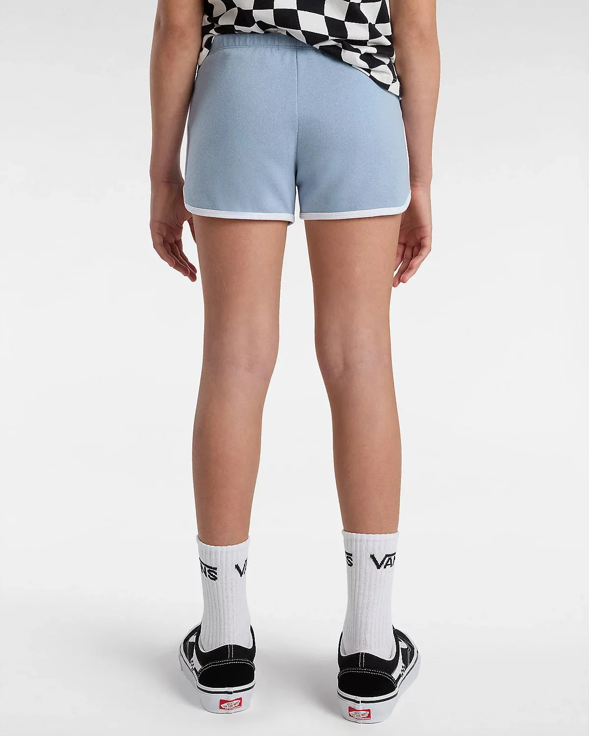 Girls SAS Jog Shorts in Dusty Blue