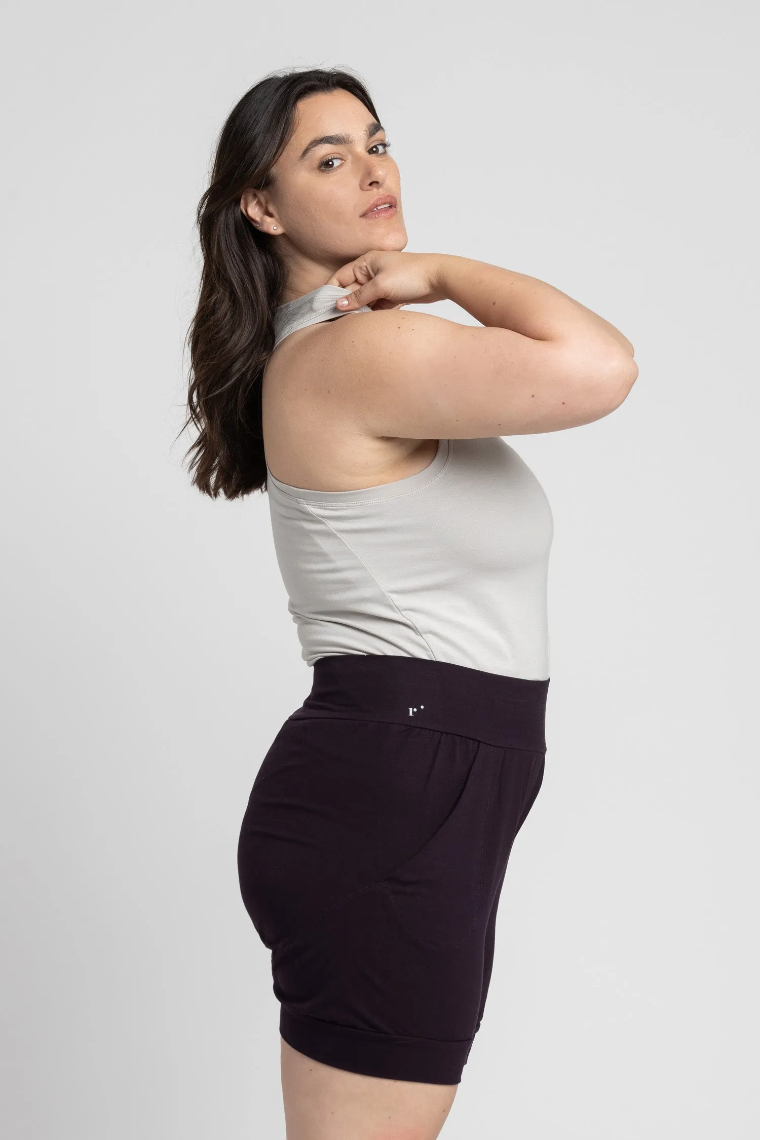 I'mPerfect Soft Modal Racer Tank Top 50%off