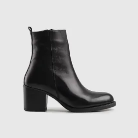 Leather Ankle Boots 11527