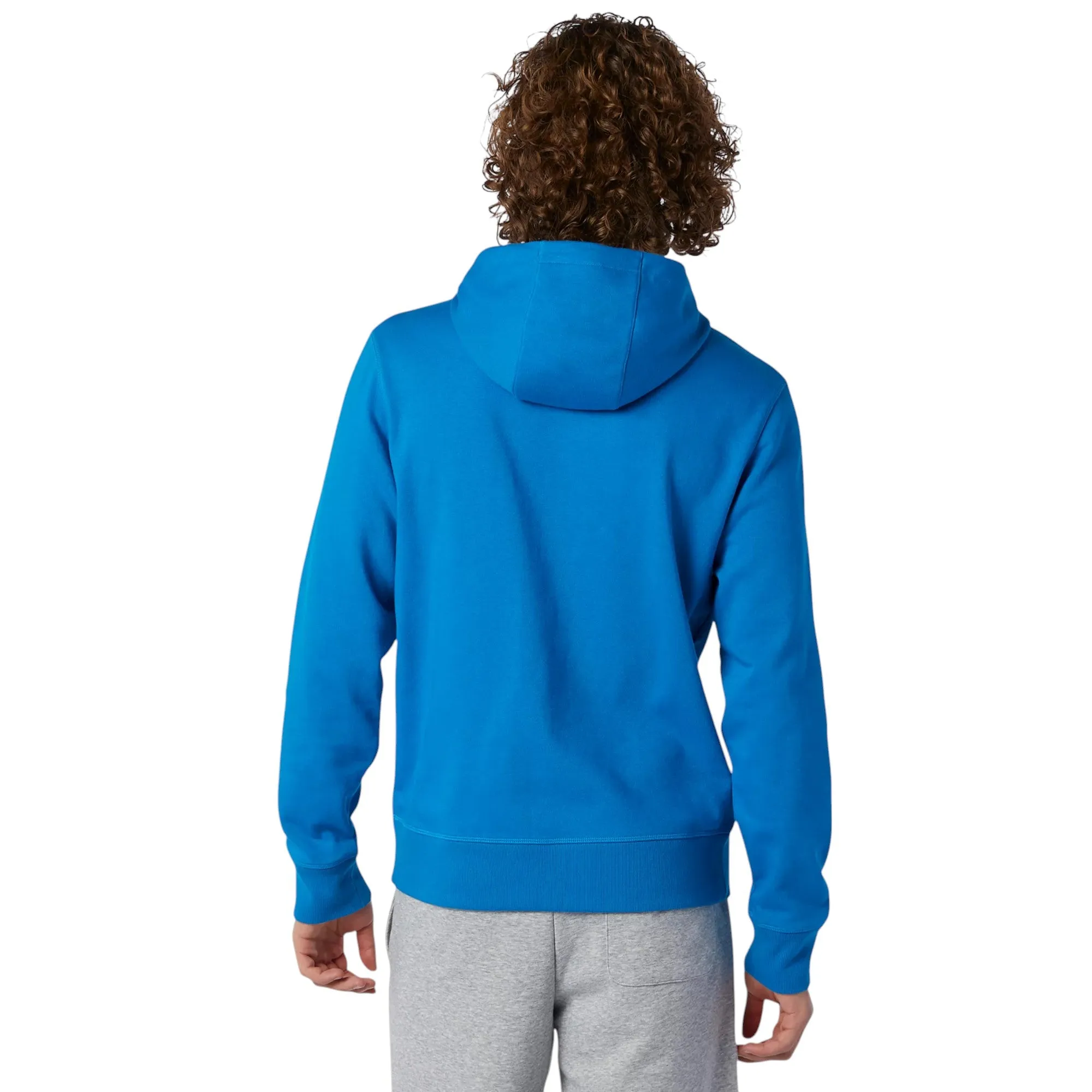 New Balance Essentials Stacked Logo Hoodie - Blue