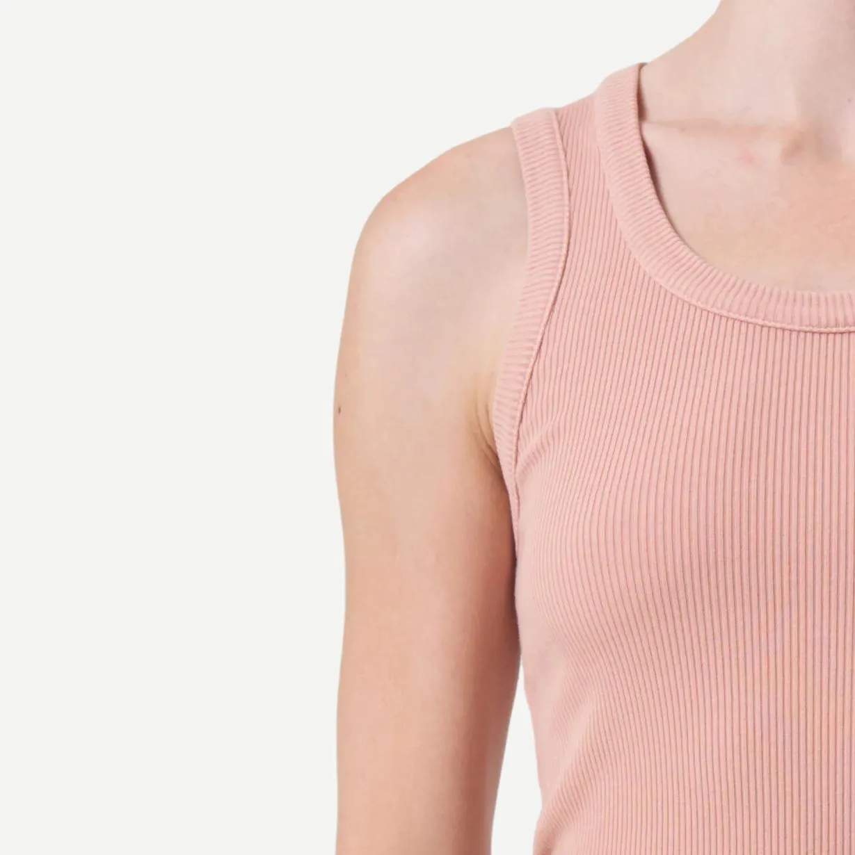 Poppy Tank - Pink Salt