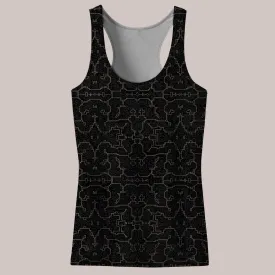 Psychedelic Tank Top (UV/RGB, Eco-Friendly, Womens, Racerback) | KENE