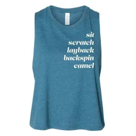 Spins Racerback Crop
