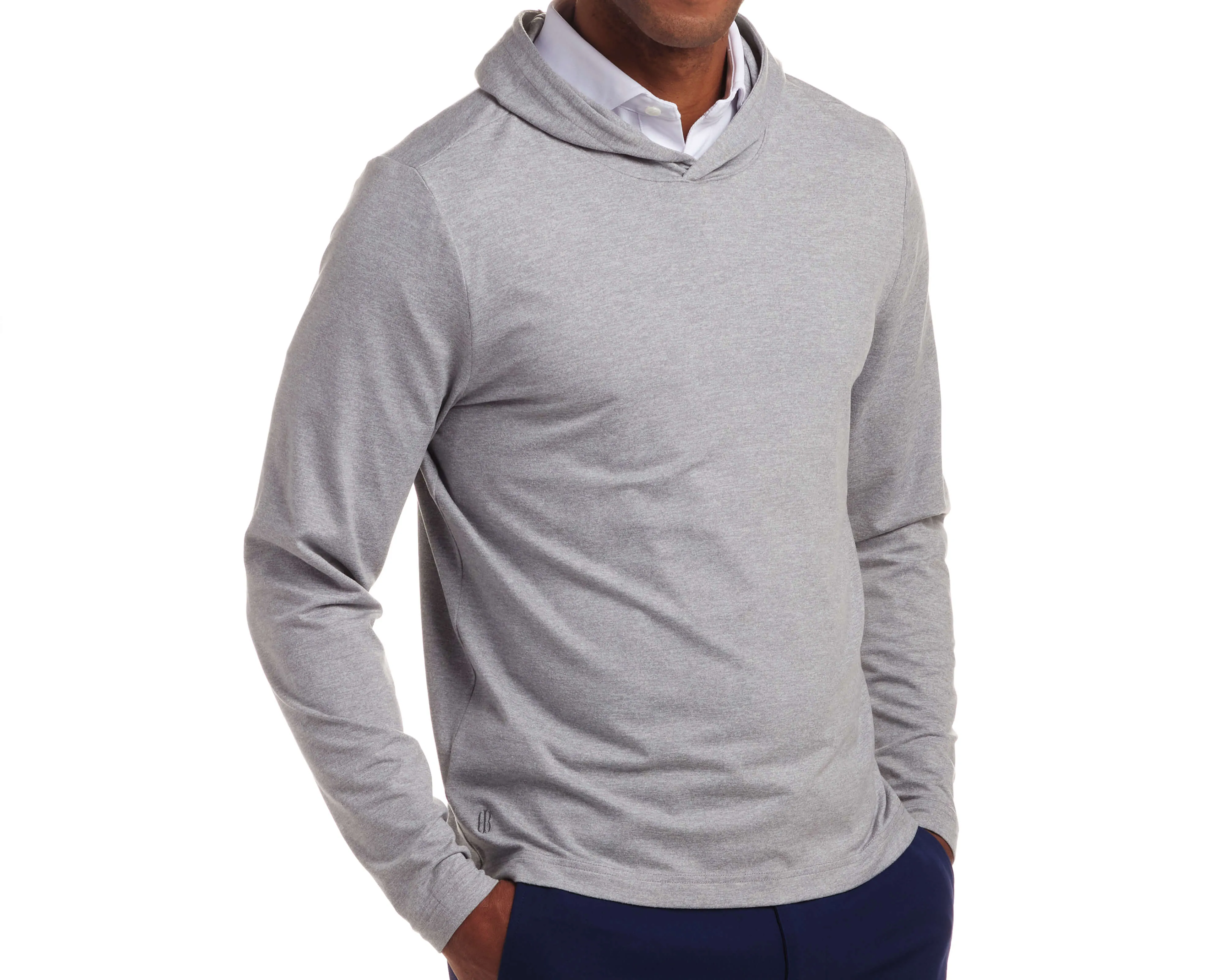 The Stowe Pullover: Heathered Gray