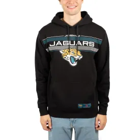 Ultra Game NFL Official Adults Super Soft Pullover Hoodie Sweatshirt - Warm Polyester Blend - Unisex, Jacksonville Jaguars, Black|Jacksonville Jaguars
