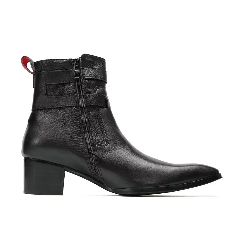 Veltique Chic Step-up Boots