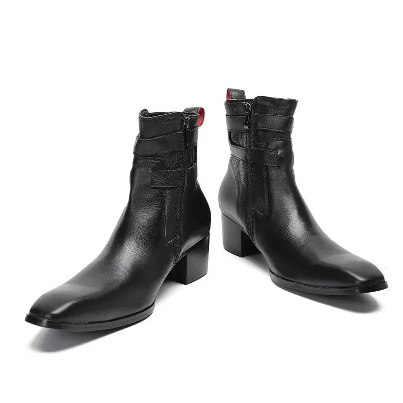 Veltique Chic Step-up Boots