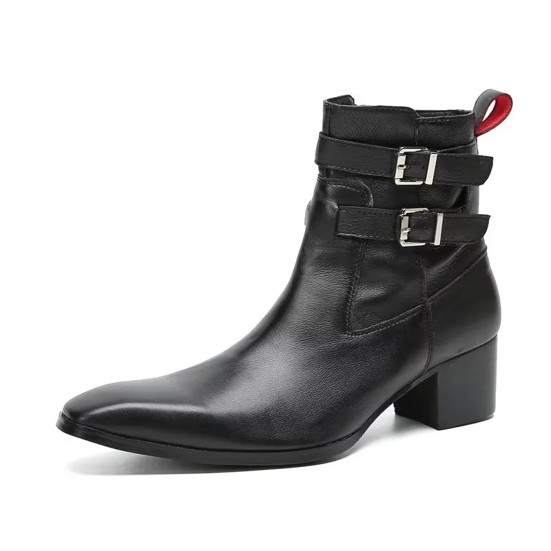 Veltique Chic Step-up Boots