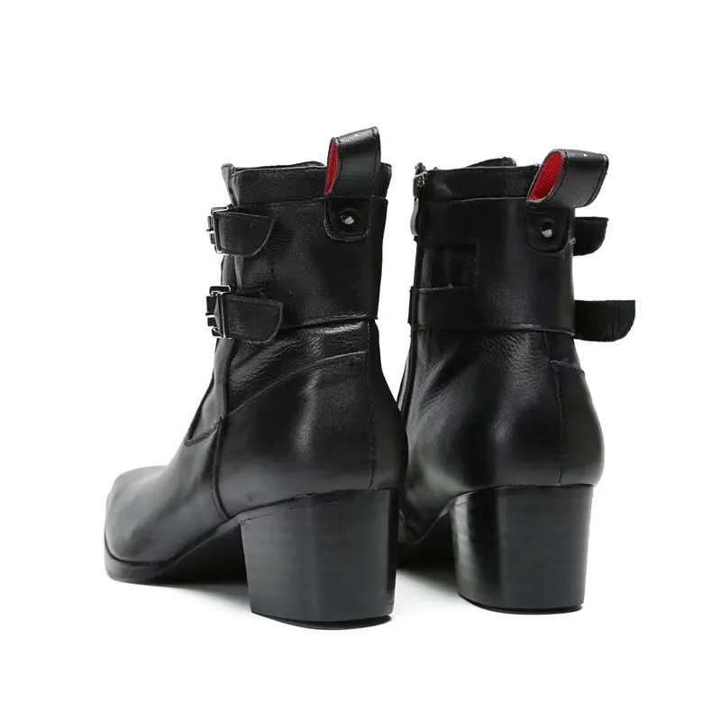 Veltique Chic Step-up Boots