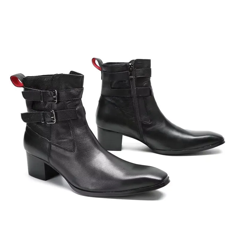 Veltique Chic Step-up Boots