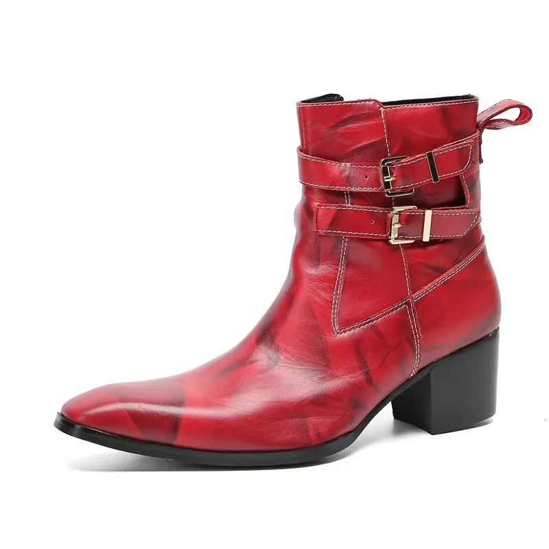 Veltique Chic Step-up Boots