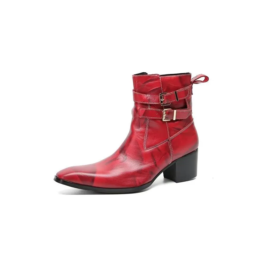 Veltique Chic Step-up Boots