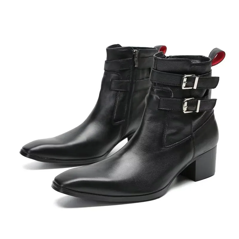 Veltique Chic Step-up Boots