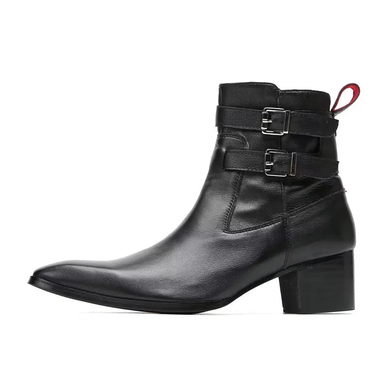 Veltique Chic Step-up Boots