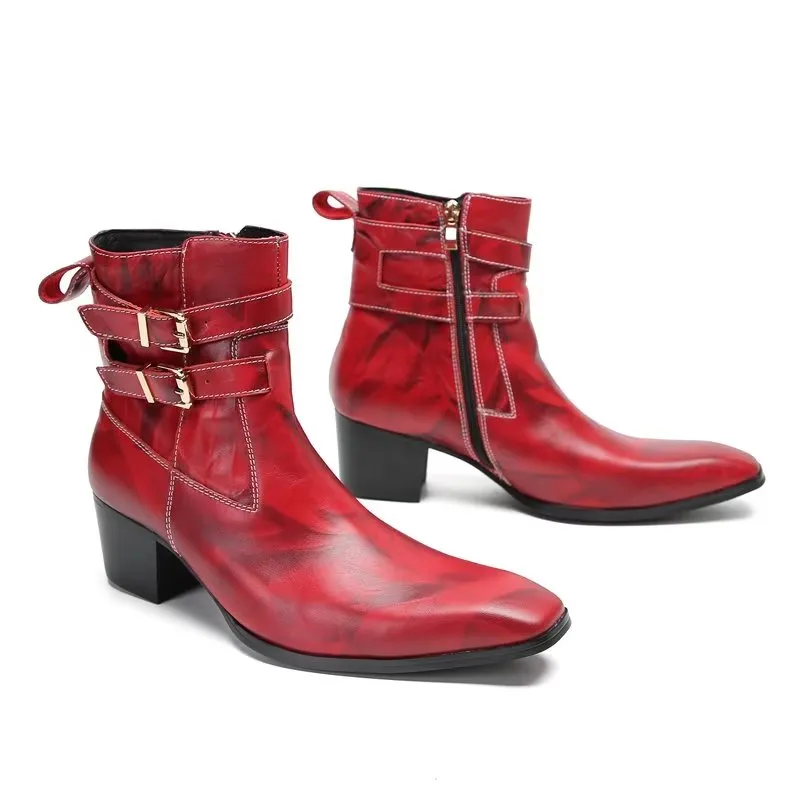 Veltique Chic Step-up Boots