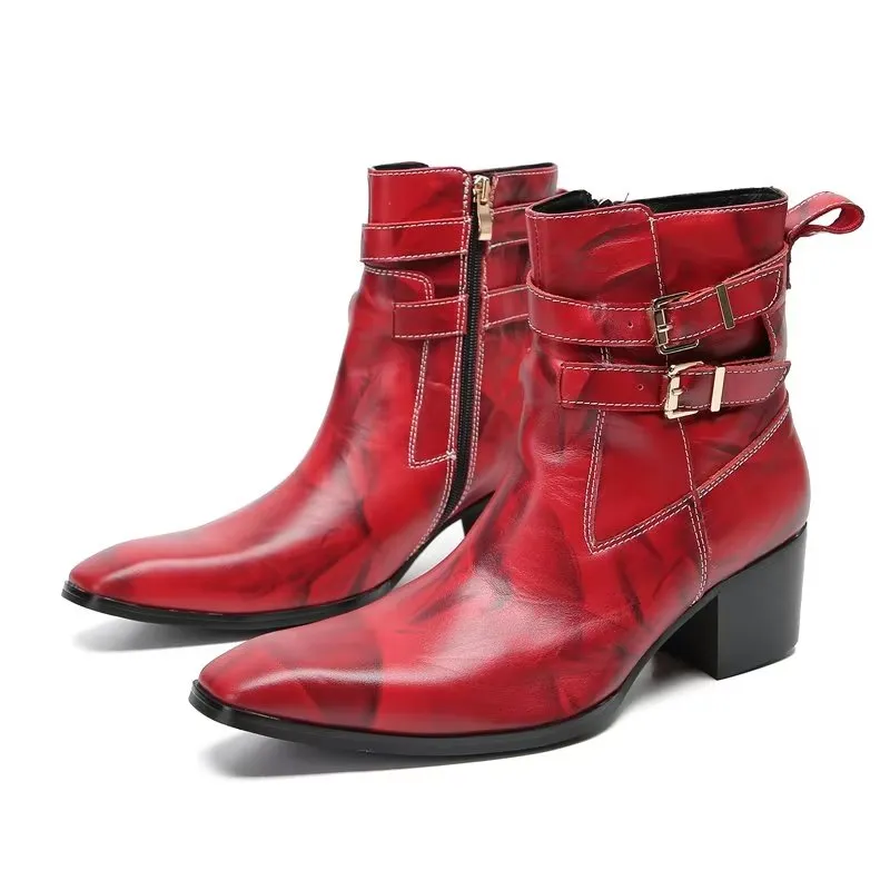 Veltique Chic Step-up Boots