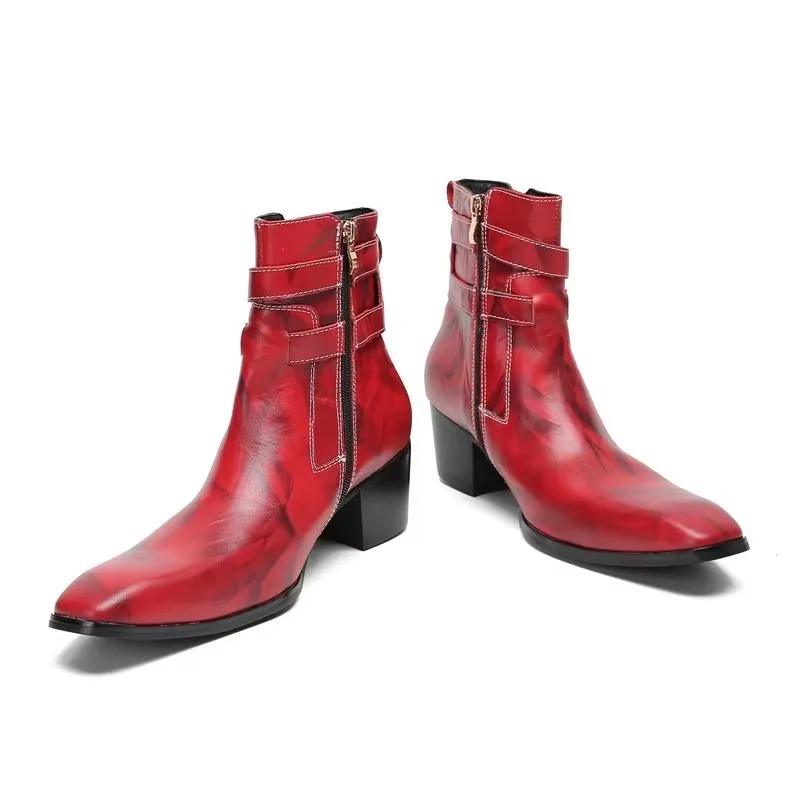 Veltique Chic Step-up Boots