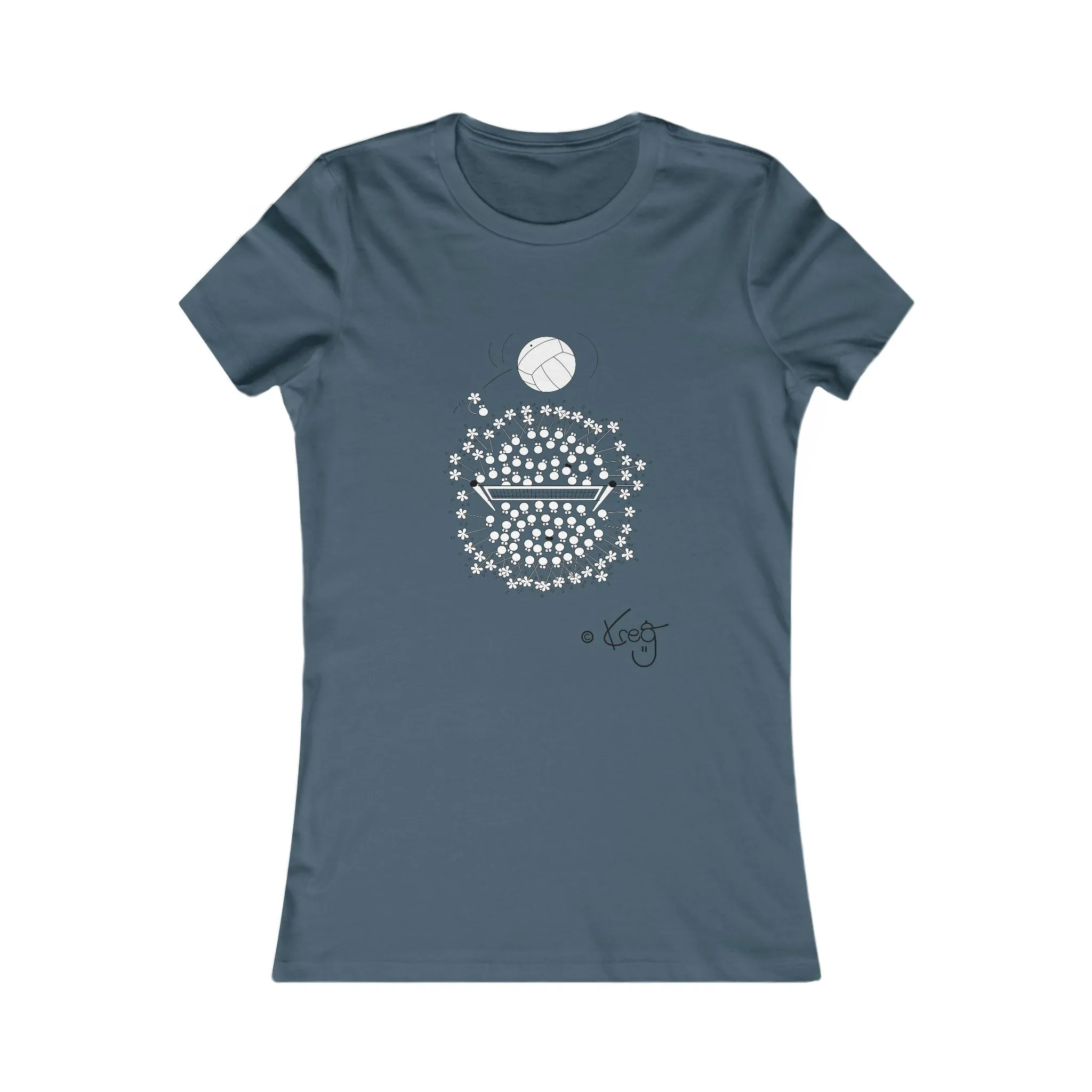 VOLLEYBALL FUN,Women's Favorite Tee